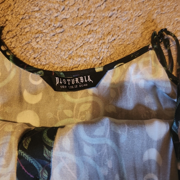 Disturbia Pythia Button Up Dress Size US8 - Picture 4 of 4